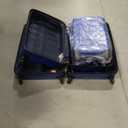 Coolife 3-Piece Lightweight Hardside Spinner Luggage Set with TSA Lock