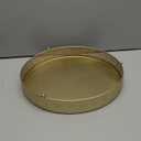 Cake Stand, Metal Round Cupcake Dessert Stand Cake Display Holder Cookies Fruit Serving Tray Decor for Wedding Party Birthday Baby Showers Anniversary (Gold, 12in)