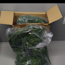 Jutom 2 Pcs 18 Feet Christmas Norfolk Pine Garland Realistic Artificial Faux Greenery Cedar Garland for Mantle Holiday Indoor Outdoor Fireplace Winter Christmas Decorations