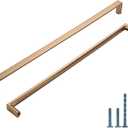 6 Pack 12-3/5 Inch(320mm) Kitchen Cabinet Handles Champagne Bronze Cabinet Pulls Kitchen Cabinet Hardware Drawer Pulls for Dresser Cupboard Wardrobe