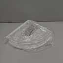 Corner Shower Caddy, 2 Pack Adhesive Bathroom Shower Corner Organizer Shelf, No Drilling Rustproof Wall Mounted Shower Storage Rack Shampoo Holder Organizer (White)