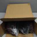 2 Pcs 14 Inch Christmas Lanterns Decorative Outdoor for Porch with LED Candle Pine Cones Holly Berry Metal Hanging Vintage Lantern with Plaid Ribbon Bow for Indoor Home Table Deco(Berry)