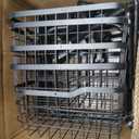 5 Tier Kitchen Fruit Vegetable Storage Cart with One-Piece Rotating Basket, Pantry Organizer Shelf Rack Floor Stand for Veggie Onion Potato Produce Spice, Rolling Snack Cart on Wheels, Black