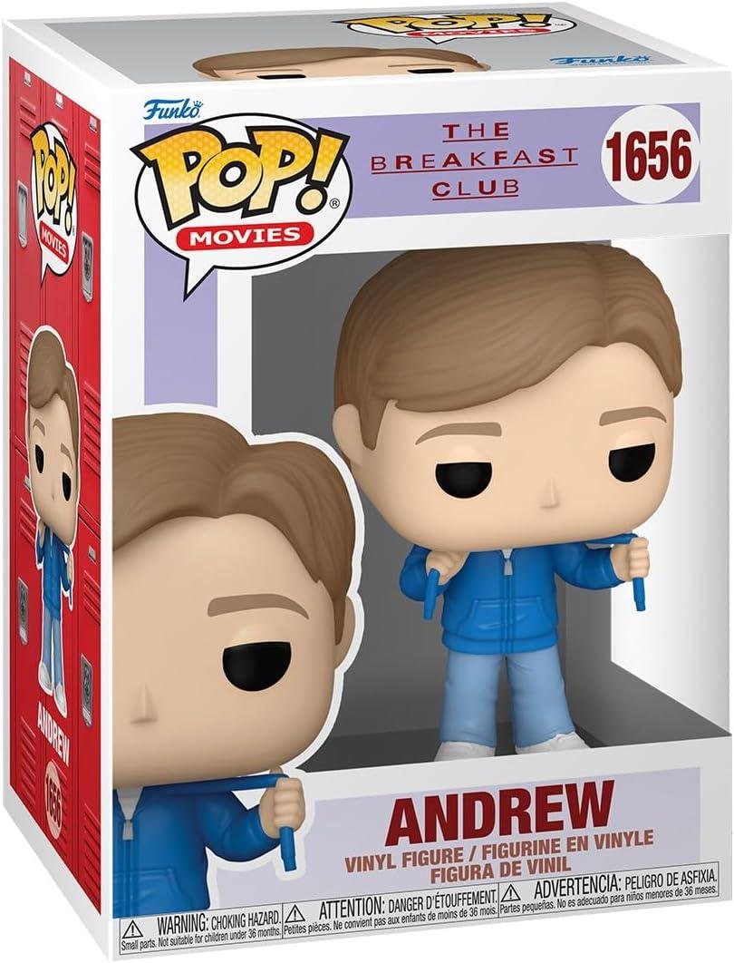 Funko Pop Movies: The Breakfast Club - Andrew Clark - Collectable Vinyl Figure - Gift Idea - Official Merchandise - Toys for Kids & Adults - Comedy Fans - Model Figure for Collectors and Display