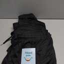 5 Pack Mens Sweatpants Open Bottom Joggers for Men with Zip Pockets Loose Fit Mesh Athletic Pants for Running, Casual (Large, Black)