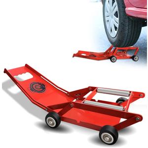 Foldable Tire Jack Tool with Roller Plate, Tire Lifter Lifting Tool | Effortless Tire Jack Disassembly Tool for Car, SUV, Large Off-Road Trucks, Mobile Passenger Cars and Vehicles