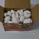 winemana 46 Pcs Assorted Size Artificial Pumpkins Fall Decorations, White Foam Pumpkin Autumn Decor, Decorative Faux Pumpkin for Halloween Thanksgiving Table Centerpiece Mantle Bowl Wedding Party