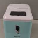 Igloo Automatic Ice Maker, Self-Cleaning, Countertop Size, 26 lbs in 24 Hours, 9 Large or Small Ice Cubes in 7 Minutes, LED Control Panel, Scoop Included, Great for Water Bottles, Mixed Drinks, Aqua