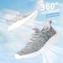 Women's Walking Shoes Lightweight Breathable Flying Woven Mesh Upper Casual Jogging Shoes Ladies Tennis Shoes Workout Footwear Gym Sneakers for Women