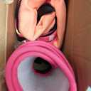 Supet Raised Inflatable Dog Cone Collar to Stop Licking, Soft Dog Cone Alternative After Surgery, Doggie Neck Donut Collar for Dogs L(Neck 12"-16")