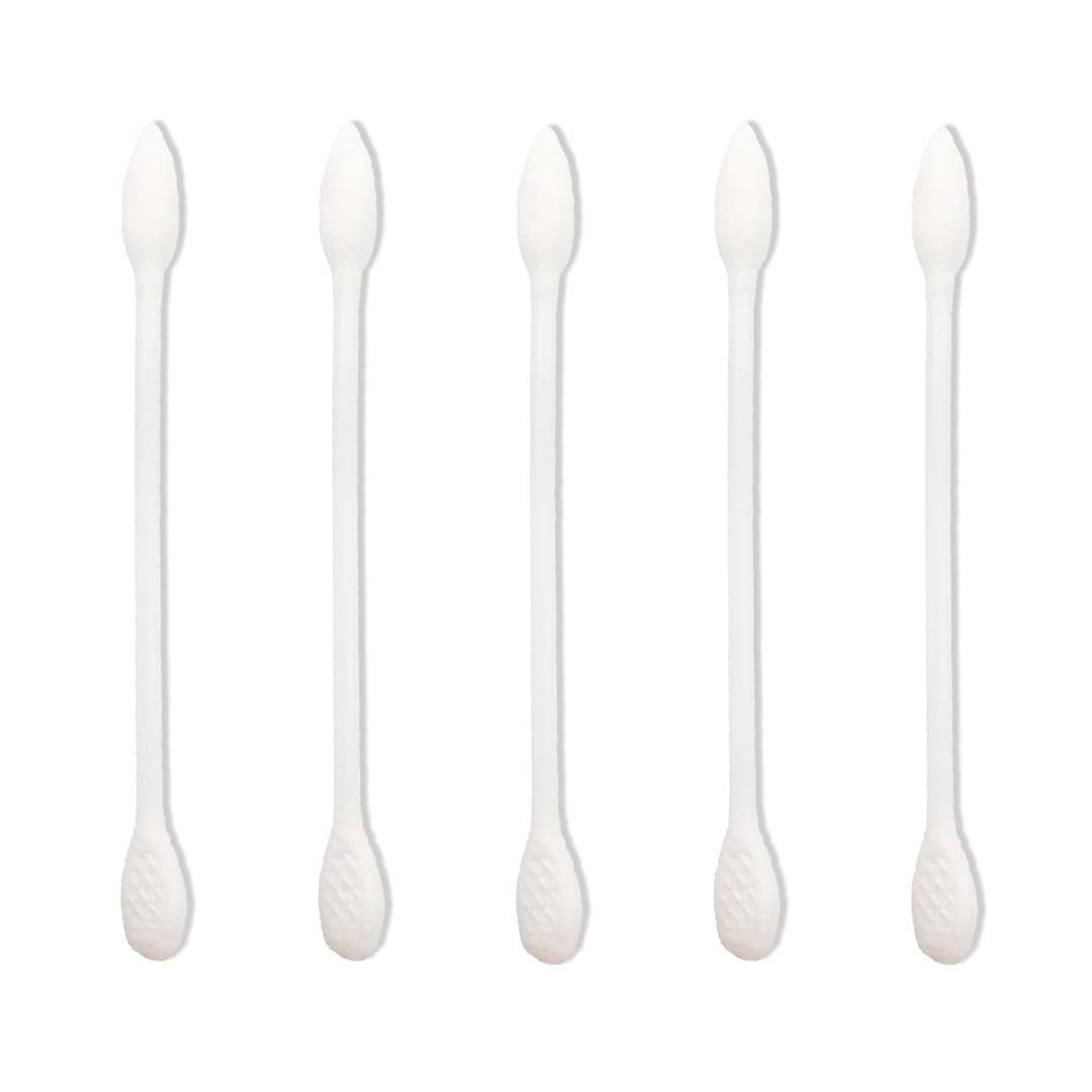 900pcs Precision Cotton Swabs, Pointed&Flattened Tip Cosmetic Applicators