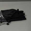 Over The Table Rod Stand with Clamps, Adjustable Table Arch 28"-98" Length, 13"-42" Tall, Table Balloon Arch Stand for Father's Day, Wedding, Birthday, Halloween, Craft, Party Decoration, Black