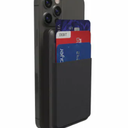 Mophie Snap + Juice Pack Mini Wallet Portable Charger & Card Holder - Black