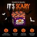 50 Pack Halloween Lollipops - Individually Wrapped Pumpkin And Skull Suckers  Strawberry And Tutti Frutti Delicious Candys - Bulk Candys Great Use, For Kids, Party Favor, Classrooms, Goodie Bags