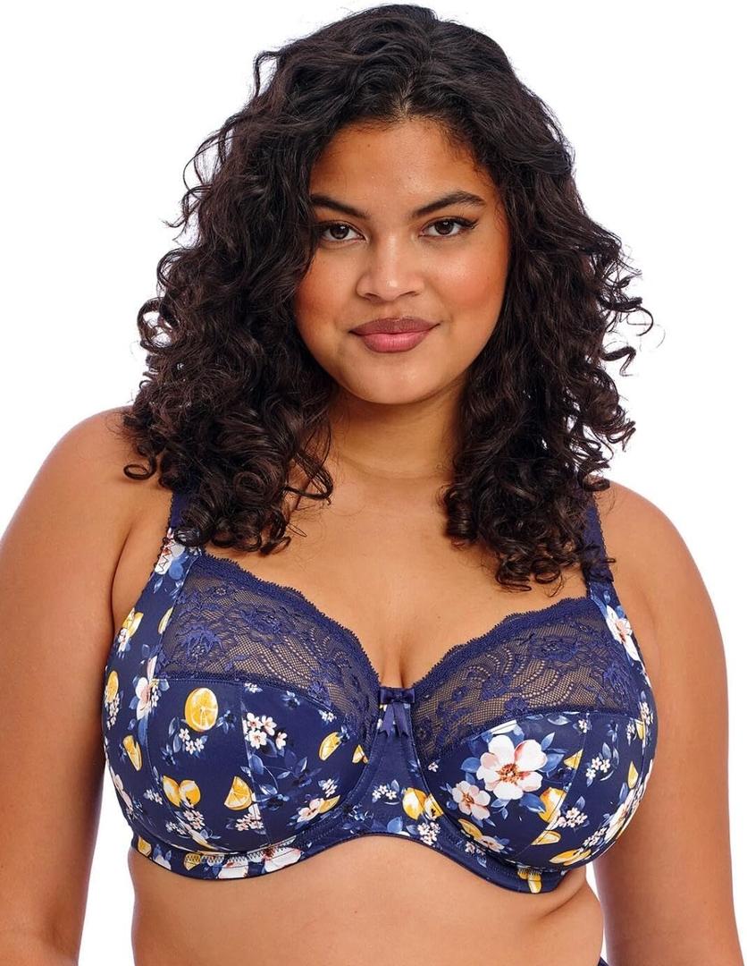 Elomi Women's Morgan Stretch Lace Banded Underwire Bra (44G)