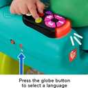 Fisher-Price Laugh & Learn Toddler Learning Toy Smart Stages Chair, Teal, Music Lights & Activities for Ages 1+ Years, Multilanguage Version