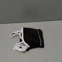 Women's Camisole Leotard with Adjustable Straps for Ballet Dance Leotards (Black/White Line) S