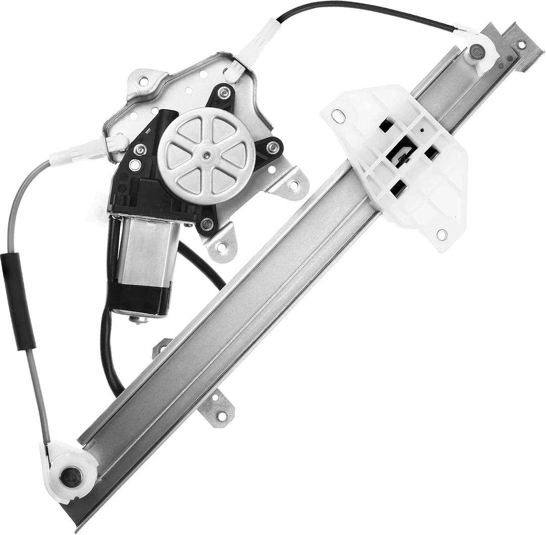A-Premium Rear Passenger Side Power Window Regulator with Motor (2-Pin)