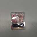 Curvlife Medium Press On Nails Kit - Full Cover False Almond Press on Nail Tips with Glittery Lines Designs, Reusable & Glue Included - Easy Application Nail Accessories for Women