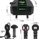Winch Control Box for 80000lbs to 13000lbs, Electric Winch Controller Winch Control Box with Wireless Remote Controller Wired Remote Controller
