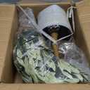 Artificial Fake Olive Tree 5FT Tall 1Pack Faux Silk Olive Tree for Home Living Room Office Decor Faux Artificial Plants Indoor Fake Potted Plants with Fruit & Free Moss