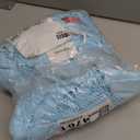  No Hook Shower Curtain with Snap in Liner Set Waffle Shower Curtain for Bathroom
 64Wx100H in