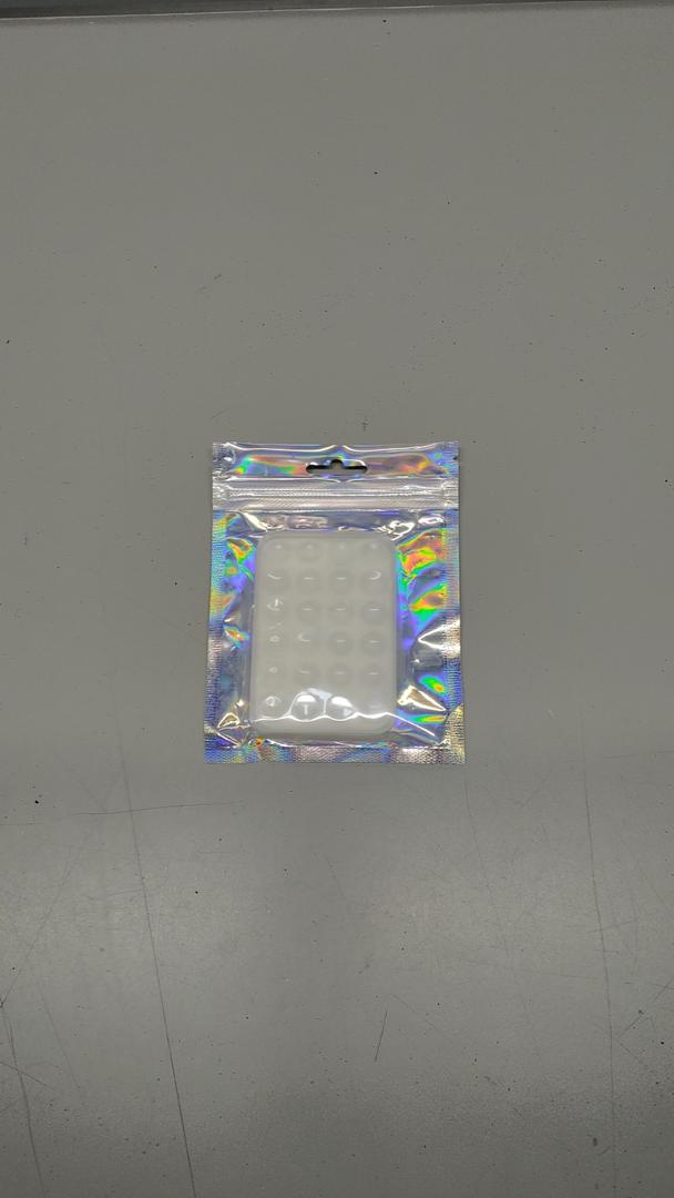 Anteel 2 Pack Silicone Suction Phone Case Mount, Non Slip Sticky Phone Grip for Cellphone, Silicon Adhesive Suction Cup Mount, Strong Grip Holder for Selfies and Videos (Translucent)