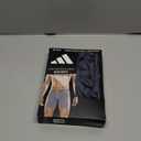adidas Men's Performance Athletic Mesh Boxer Brief Underwear, Moisture Wicking, Sport Comfort, 3-Pack (Medium, Black/Onix Grey/Black)