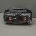 Portable Bluetooth Speaker with Subwoofer, Wireless Speakers with Booming Bass, FM Radio, RGB Lights, EQ, Stereo Sound, 10H Playtime, 30W Loud Speaker for Home, Outdoor, Party, Travel, Camping, Gifts (Black)