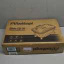 Glide CB 55 Collapsible Bucket 5.5 Gallon for Car Washing with Wheels, Handle, Drain Plug and Water Outlet, Foldable Multi-Use for Mop Cleaning, Camping, RV, Pet Bathing and Laundry