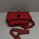 Dual Compartment Insulated Lunch bag, with 2 Leakproof Compartments & Roll-top, 13L Lunchbox for Work (Burgundy)