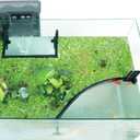 Aquarium Floating Plant Corral, Intercepting Floating Plants from Filters and Heaters, Adjustable Height with Water Level, Can Be Used to Framed and Frameless Aquariums. (Combo Pack).