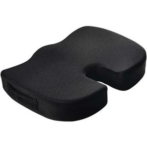 Comfortable and Soft Memory Foam Seat Cushion Orthopedic Chair Massage Pad for Home Office Coccyx