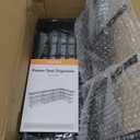 Extra Large 64" W Power Tool Organizer Wall Mount, Load 1000 lbs, Heavy Duty 4 Tier Garage Storage Rack with 8 Drill Holders, 2 in 1 Corner or Straight Installation, Gift for Men