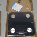 RENPHO Smart Scale for Body Weight, FSA&HSA Eligible, Digital Bathroom Scale BMI Weighing Bluetooth Body Fat Scale, Body Composition Monitor Health Analyzer with Smartphone App, 400 lbs - Elis 1 (Black)