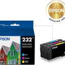 Epson 232 Claria Ink Standard Capacity Color Combo Pack (T232520-S) Works with Workforce WF-2930, 2950 and Expression XP-4200, 4205
