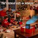 2 x Deller Portable Fan Rechargeable Personal Fan with 10000mAh Waist Clip On, 24H Runtime 3-Speed Hands-Free Shirt Fans, 6500RPM Wearable Neck Fans for Outdoor, Camping, Hiking, Travel (Black-01)