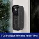 Blink Doorbell Mount for All-new Blink Video Doorbell(2nd Gen), No-Drilling Blink Mount Bracket, Easy Installation for Blink Doorbell Camera Security System (Blink Doorbell is Not Included),Black