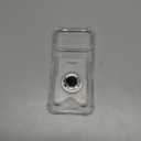 Shields Up Designed for iPhone 17 Pro Max Case, Minimalist Wallet Case with Card Holder (3 Cards) & Ring Stand/Kickstand, [Drop Protection] Slim Protective Cover for iPhone 17 Pro Max (6.9 inch) Clear