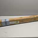 4FT Black Iron Hand Railing, Sturdy Safety Staircase Handrails Wall Mount, 500lbs Load Capacity Industrial Iron Railing Pipe Handrail for Indoor Stairs, Outdoor Deck Loft Porch, Non-Slip and Rust