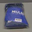 MIULEE Stone Blue Blackout Curtains for Bedroom Living Room 63 Inches Long 2 Panels, Thermal Insulated Room Darkening Drapes Solid Grommet Top Noise Reducing Light Blue Window Treatments 40x63 Inch