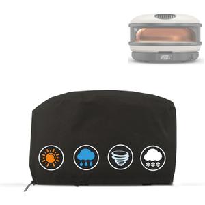 Pizza Oven Cover for Gozney Arc XL, Heavy Duty 600D Waterproof Outdoor Table top Pizza Oven Accessories for Gozney Arc XL Gas Pizza Oven Cover Black