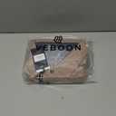 VEBOON Men's Polo Shirts Long and Short Sleeve Cotton Blend Heather Moisture Wicking Casual Collared Shirts (X-Large, Black Heather-002)