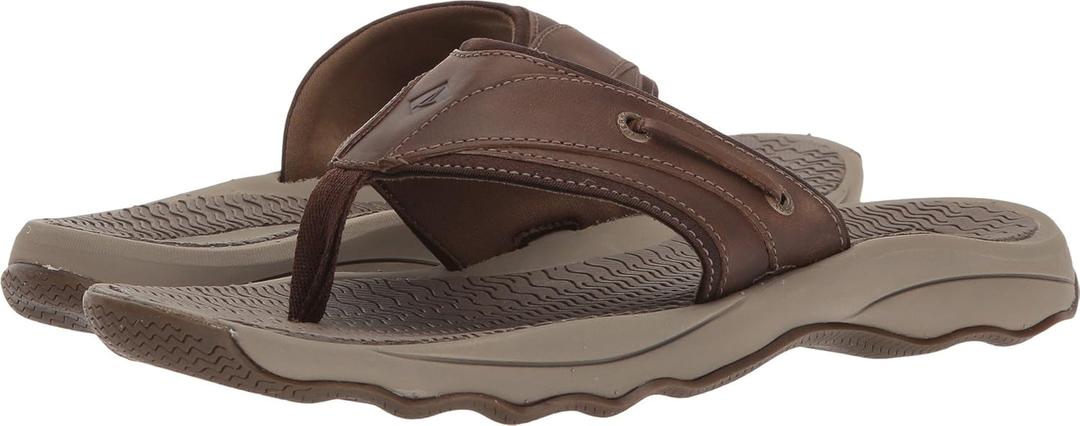 Sperry mens Outerbanks (8, Smooth Brown)