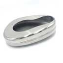 Bedpan, Stainless Steel Bed Pans Ergonomic Portable Bed Pans for Adults Elderly Elderly Bed Pan Bedridden Bedpan Large Bed Pan Hospital Home Bed Pan Emergency Device