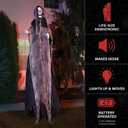 Haunted Hill Farm 7.1-Ft. Reaper Halloween Animatronic