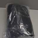 Patio Chair Covers for Outdoor Furniture Waterproof 2 Pack, Lawn Chair Covers 600D Heavy Duty Oxford Cloth, Large Covers for Lounge Lawn Deep Seat Black 38" W x 31" D x 29" H