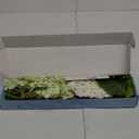 MARTINE MALL 4Pcs 21in Hydrangea Artificial Flowers, Latex Real Touch Hydrangeas Lifelike Large Hydrangea Flowers for Home Decor Party Arrangements Wedding Bouquets Centerpieces (2White&2Light Green)