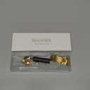 MioHHR Solid Stainless Steel Band Compatible with Apple Watch 38mm(Series 3/2/1) 40mm(Series SE/6/5/4) 41mm(Series 9/8/7) Metal Strap with Soft TPU Case for iWatch Bands for Women and Men, Gold