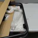 Swing Stand for Kids, Baby Swing Frame, Toddler A-Frame Metal Swing Set for Backyard, Outdoor Indoor use, Fits for Most of The Toddlers Swings (Dark Black)